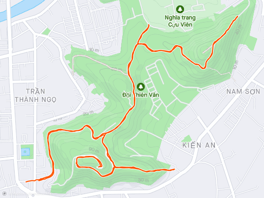 Morning Trail Run